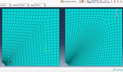 آموزش محاسبه تنش صفحه ای ورق ها در نرم افزار آباکوس